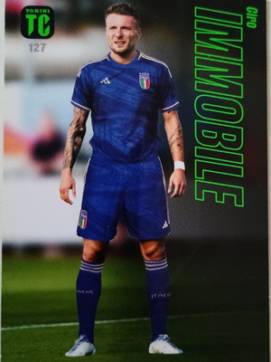 Ciro Immobile Italy collectible card Panini Top Class 2023