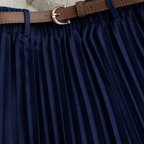 Blue shirt and skirt set new