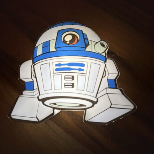 Star Wars R2D2 Mini 3D Deco Light used