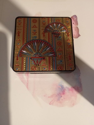 Art Deco blush slightly used