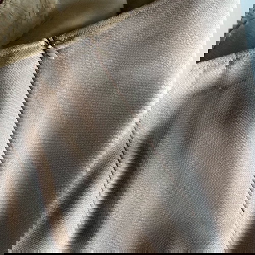 Max Mara midi skirt used, wool, beige