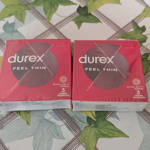 Durex Feel Thin condoms new, pack of 24 x 3 pieces