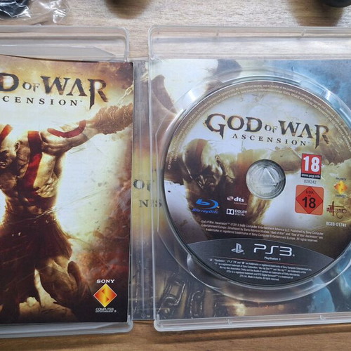 Wireless double motor controller with God of War game for Sony PlayStation 3 new