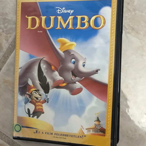 Dumbo DVD Disney animated movie used with original paper case