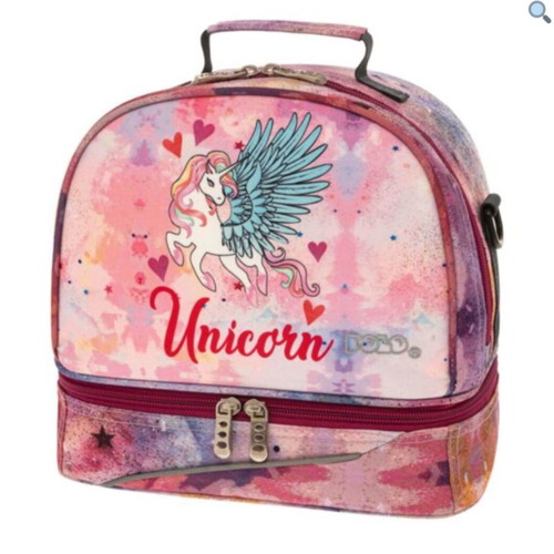 Polo Kid's Fun Lunch Bag used with 2 insulated compartments
