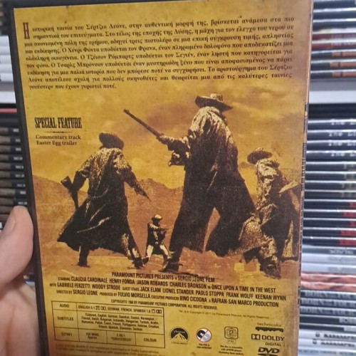 Once Upon a Time in the West DVD used, authentic collectible masterpiece