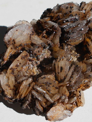 Ορυκτό Βαρύτης καινούργιο με μικροκρυστάλλους σιδηρίτη