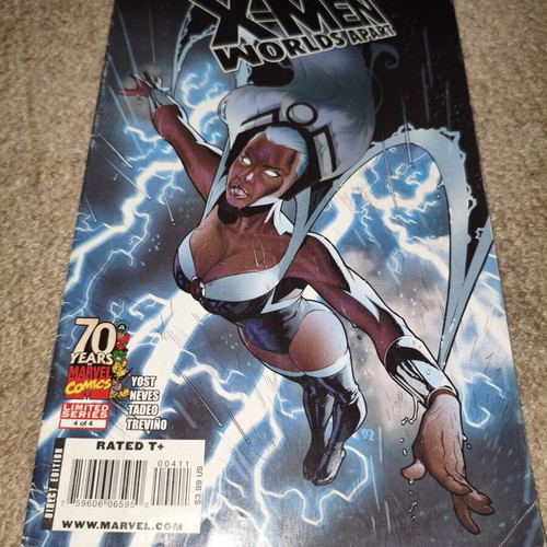 X-Men Worlds Apart 4 comic book used, Marvel