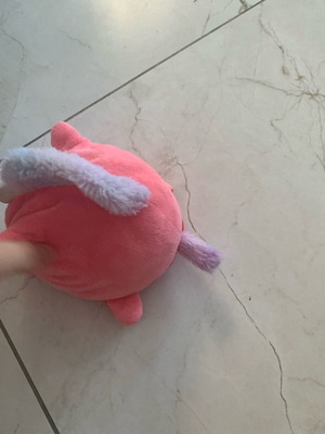 Stuffed horse like new that changes