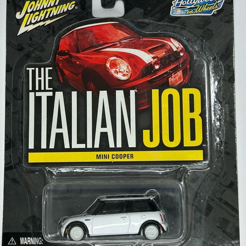 Johnny Lightning 2004 The Italian Job Mini Cooper White New