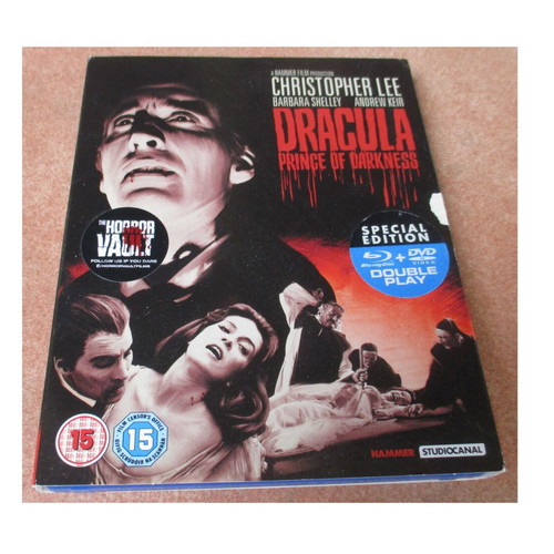Dracula Prince of Darkness Blu-ray & DVD used, region B/2