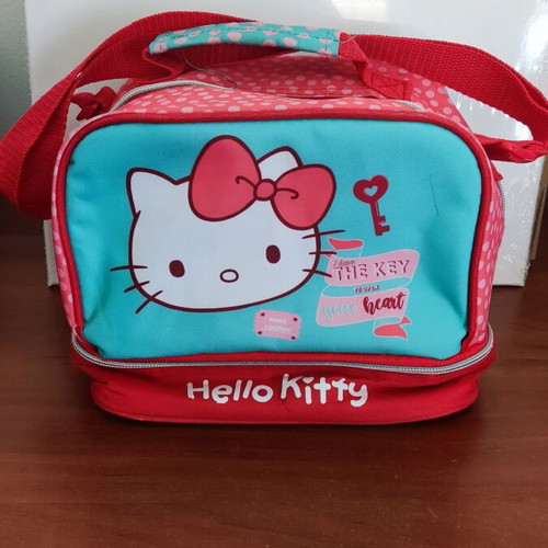 Hello Kitty Sweetheart school backpack set with insulated lunch bag