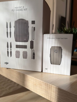 Mavic 2 Fly More Kit new with one battery
