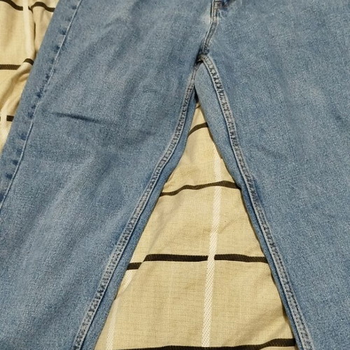 Mom jeans Zara blue, like new, high waist, size M