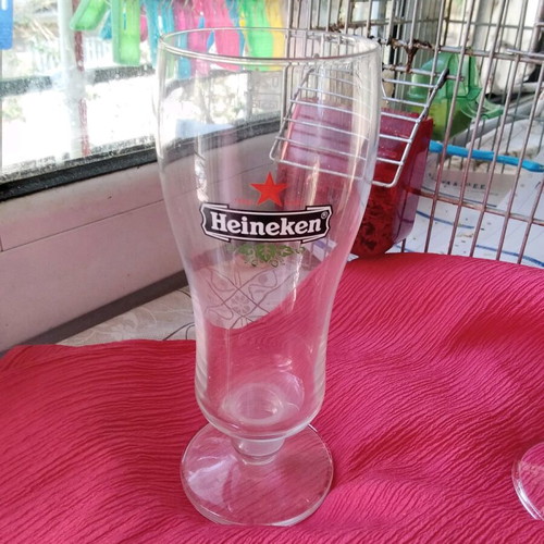 COLLECTIBLE COLUMN GLASSES WITH THIN GLASS AND THE FIVE PIECES 17 EUROS
