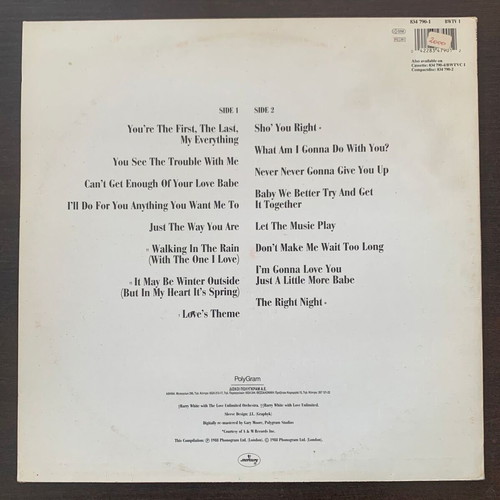 Barry White The Collection μεταχειρισμένο, pop