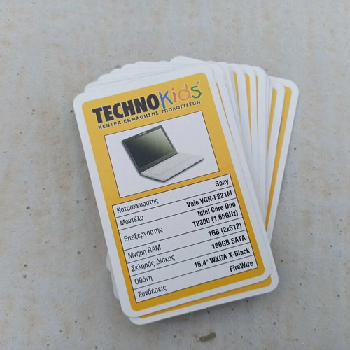 Technokids cards with computers like new