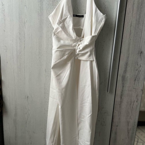 Zara dress white, like new, size S