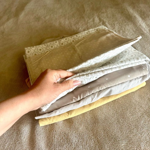 Crib Sheet Set like new, 100% cotton, IKEA & Άνεμος