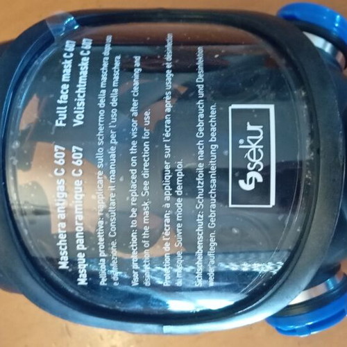 Sekur C 607 Full Face Respirator Mask new in box