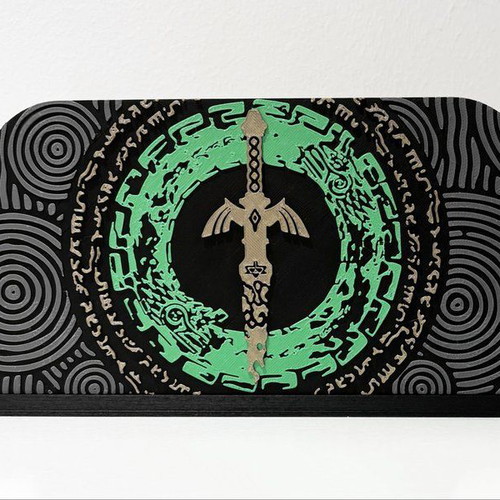 Nintendo Switch dock cover with Yoshi, Zelda, or Pokémon design
