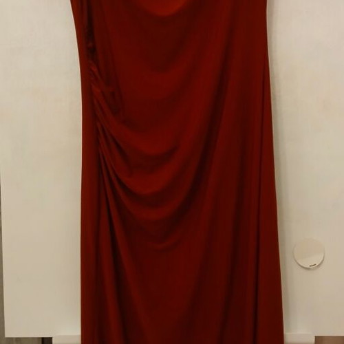 Zara rust maxi dress size L, like new