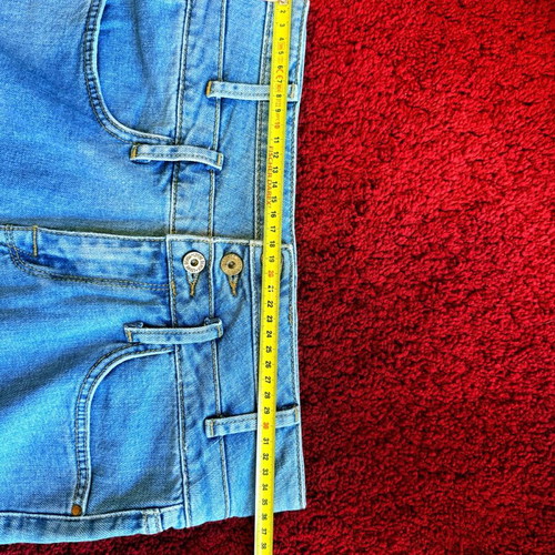 Lynne Denim Hot Stuff high-waisted skinny jeans like new, blue
