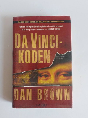 Book Da Vinci Code like new, Greek language