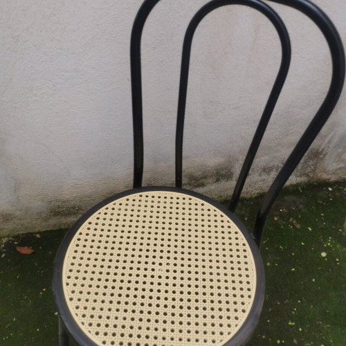 Viennese chairs with cane like new, set of 2 pieces