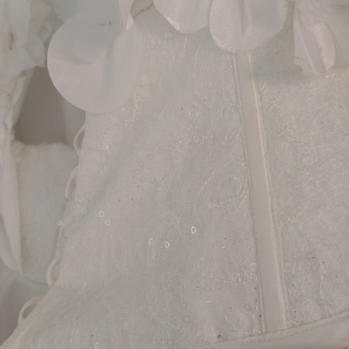 Vintage style wedding dress, Dimitriou collection, white