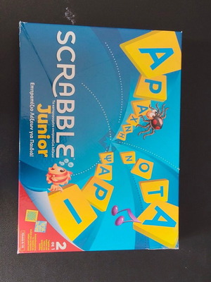 Scrabble Junior board game used for children