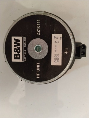 Tweeter Bowers & Wilkins ZZ10111 μεταχειρισμένο για σειρά DM600