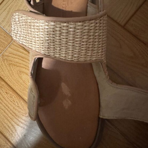 Tamaris sandals new brown and gold, size 40