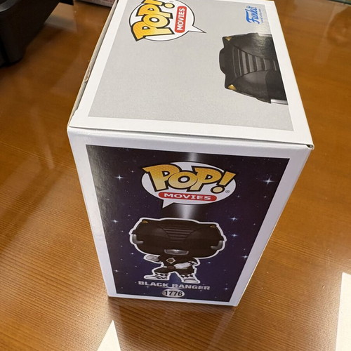 Funko Pop! Power Rangers 1776 Black Ranger like new