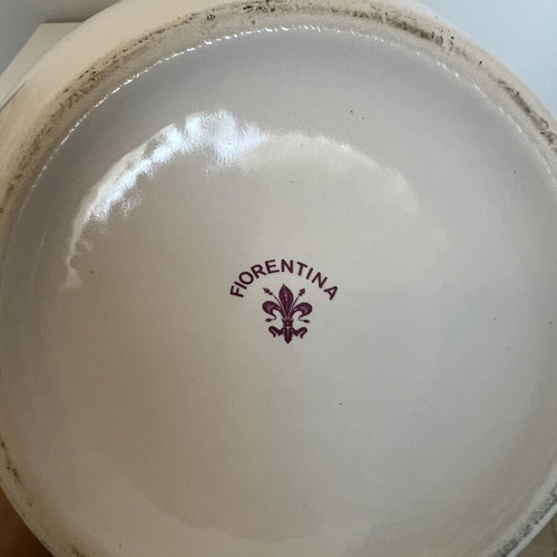 Fiorentina porcelain jug like new with floral design