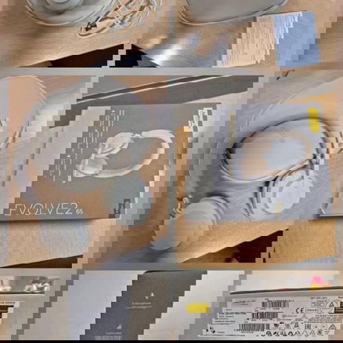 Ακουστικά Jabra Evolve2 65 με μικρόφωνο και σύνδεση Bluetooth καινούργια