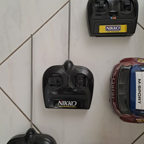 Nikko WRC remote control cars like new, set of 3