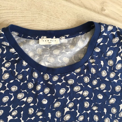 Sandro T-shirt XL used, colorful men's regular size