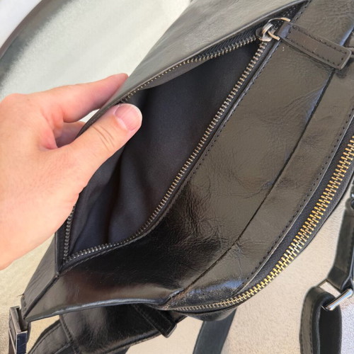 Giglio Florentino Italian leather crossbody bag