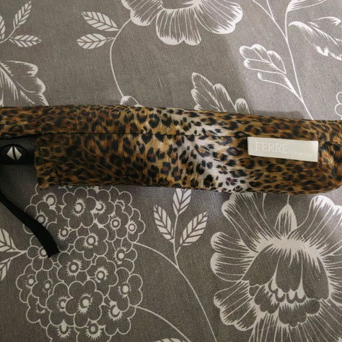 Leopard umbrella Gianfranco Ferre new, multicolored