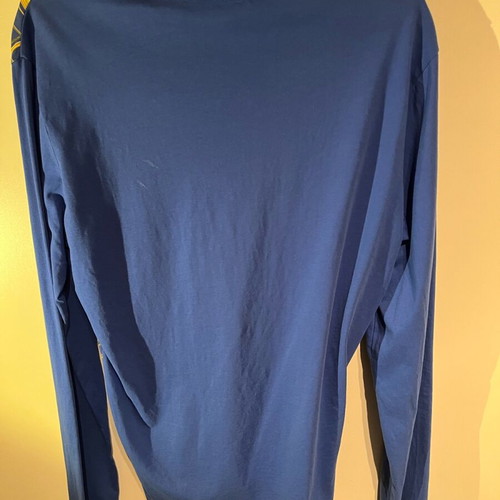 Versace Jeans long-sleeve blue shirt like new with serial number