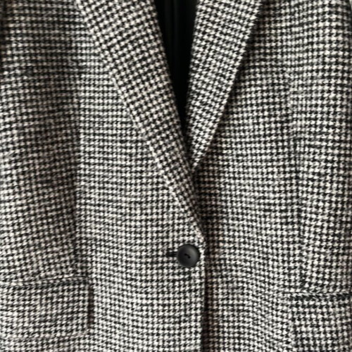 Massimo jacket black and white like new, size S