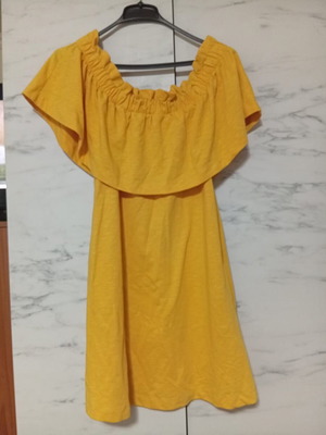 Φόρεμα H&M μεταχειρισμένο, κίτρινο, μέγεθος S