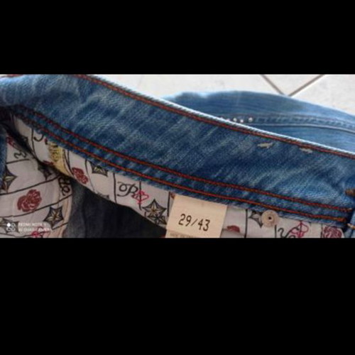Rossodisera denim pants used, size L / 40 / 12
