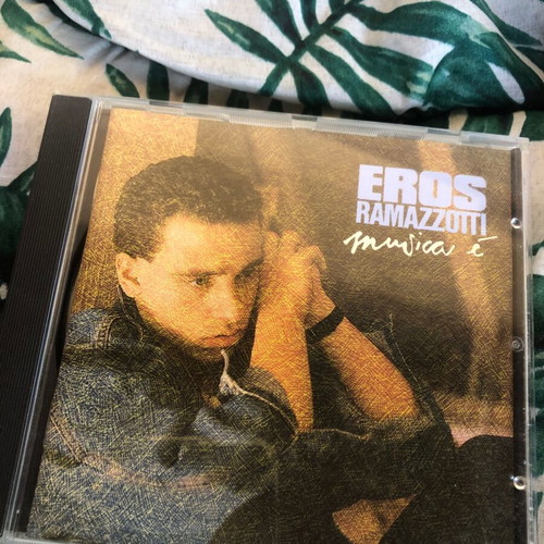 Eros Ramazzotti CD like new, pack of 2, entechno