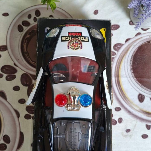 Μηχανικό αυτοκίνητο με μπαταρίες Police car καινούργιο