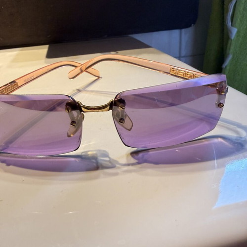 Versace vintage sunglasses, pink