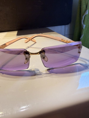 Versace vintage sunglasses, pink
