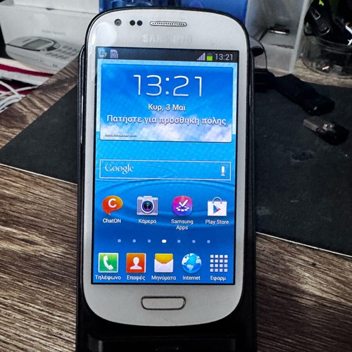 Samsung s3 mini used with charger cable