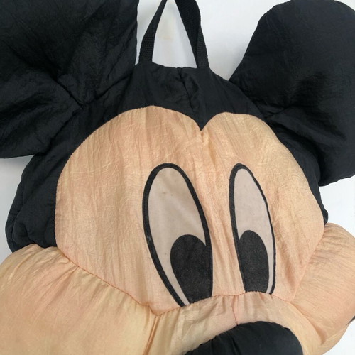 Mickey Mouse Clubhouse backpack used, black, foam material